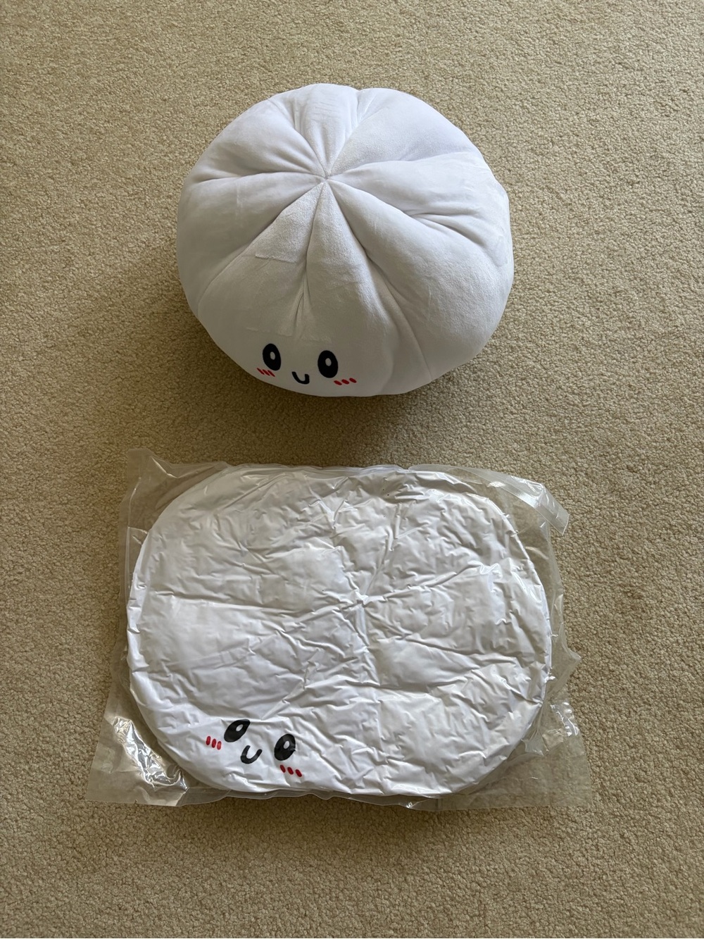 Plush Dumpling Pillow